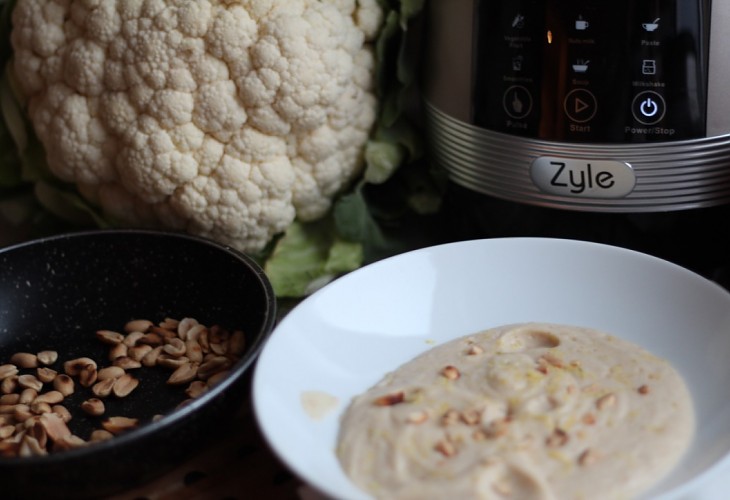 Krem z pieczonego kalafiora A B M